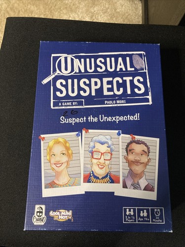 Ungewöhnliche Verdächtige Brettspiel - UNVOLLSTÄNDIG - siehe Beschreibung