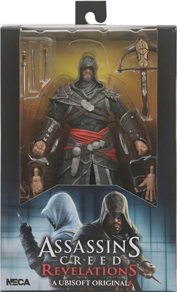 ASSASSIN CREED Revelations Ezio Auditore Action Figure Assassin's Ubisoft Neca - Imagen 2 de 4