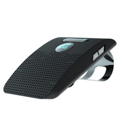Vivavoce Bluetooth 5.0 Per Auto – Accensione Automatica, Doppia Connessione, Batteria 550mAh, Clip E Navigazione Vocale
