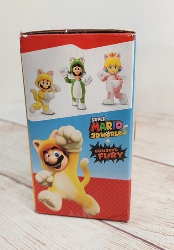 Super Mario 3D World Bowser's Fury Multi-Pack Toy Cat Mario Peach Luigi Figures - 第 7/16 張圖片