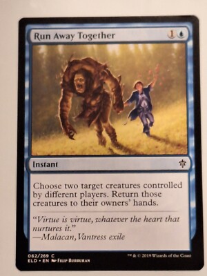 Run Away Together - Throne of Eldraine - Magic the Gathering MTG Nice!