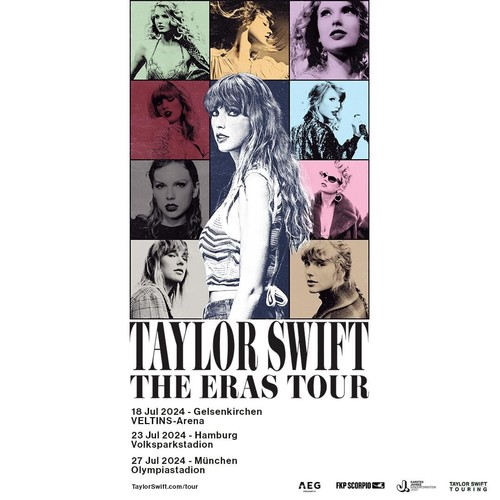 Taylor Swift The Eras Tour Tote Bag from VIP Box | eBay.de