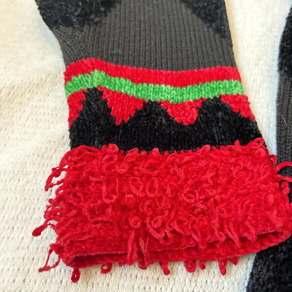 Cárdigan Suéter De Colección Berek Talla S Negro Chenilla Bolsillos Cuentas Vacaciones de Navidad Foto 3 de 4