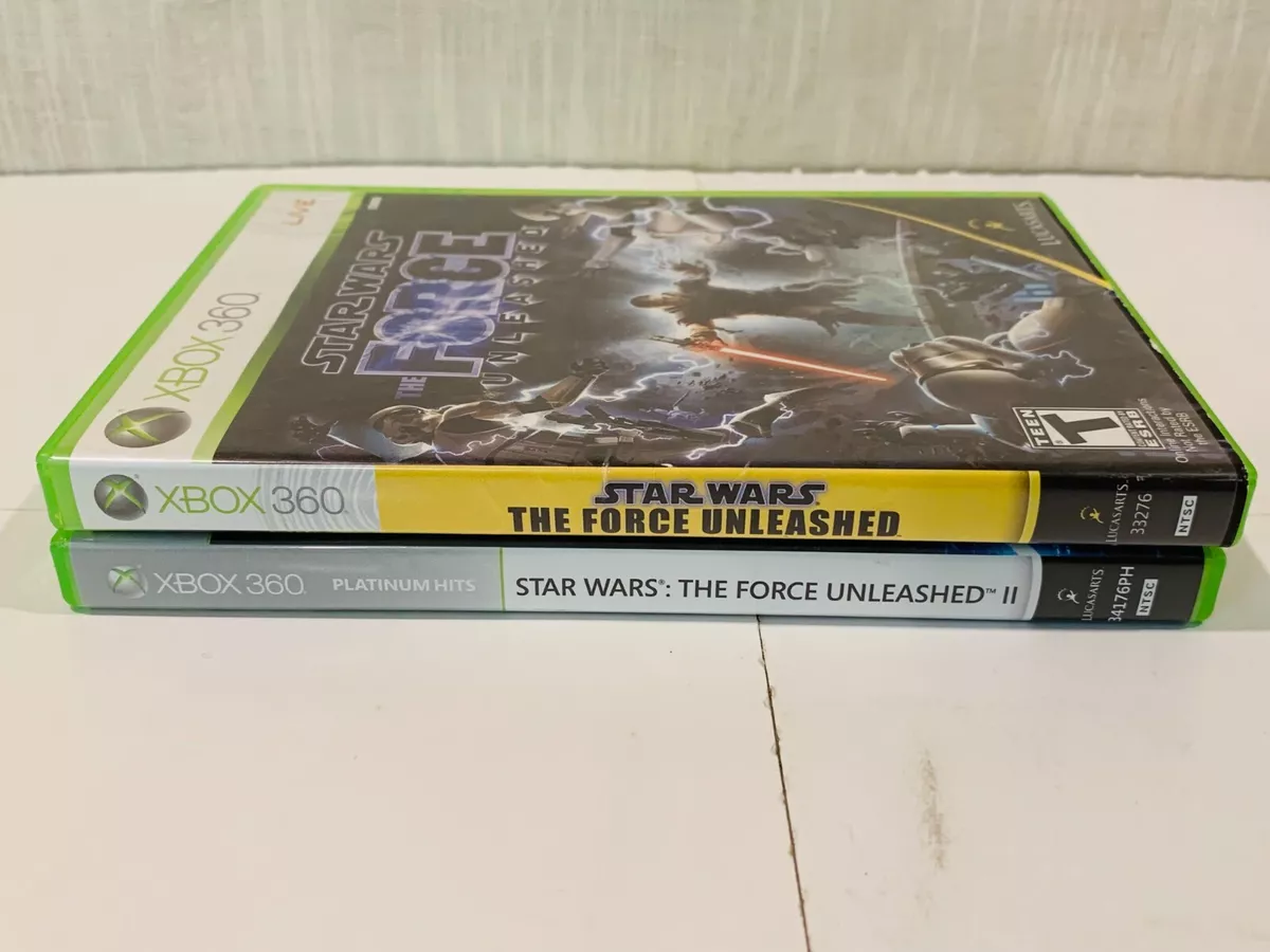 Star Wars: The Force Unleashed (Microsoft Xbox 360, 2008. Complete  23272332761