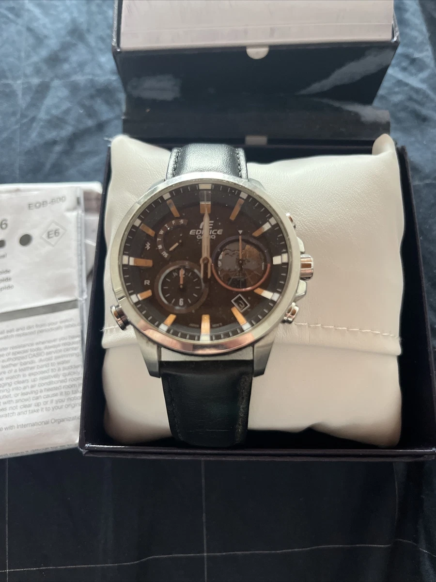 Montre connect e Bluetooth et Solaire Casio edifice EQB 600 eBay