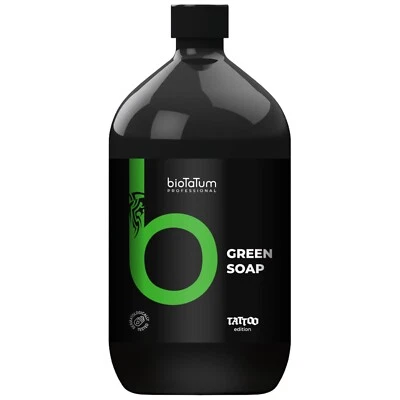 (24,97€/L)bioTaTum TATTOO Green Konzentrat Grüne Seife - INKgrafiX® Profi vegan