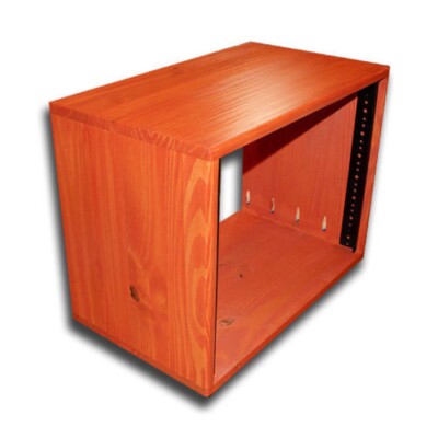 Nice-Racks Handmade Studio Rack, 8U, 12'' depth, choose a stain