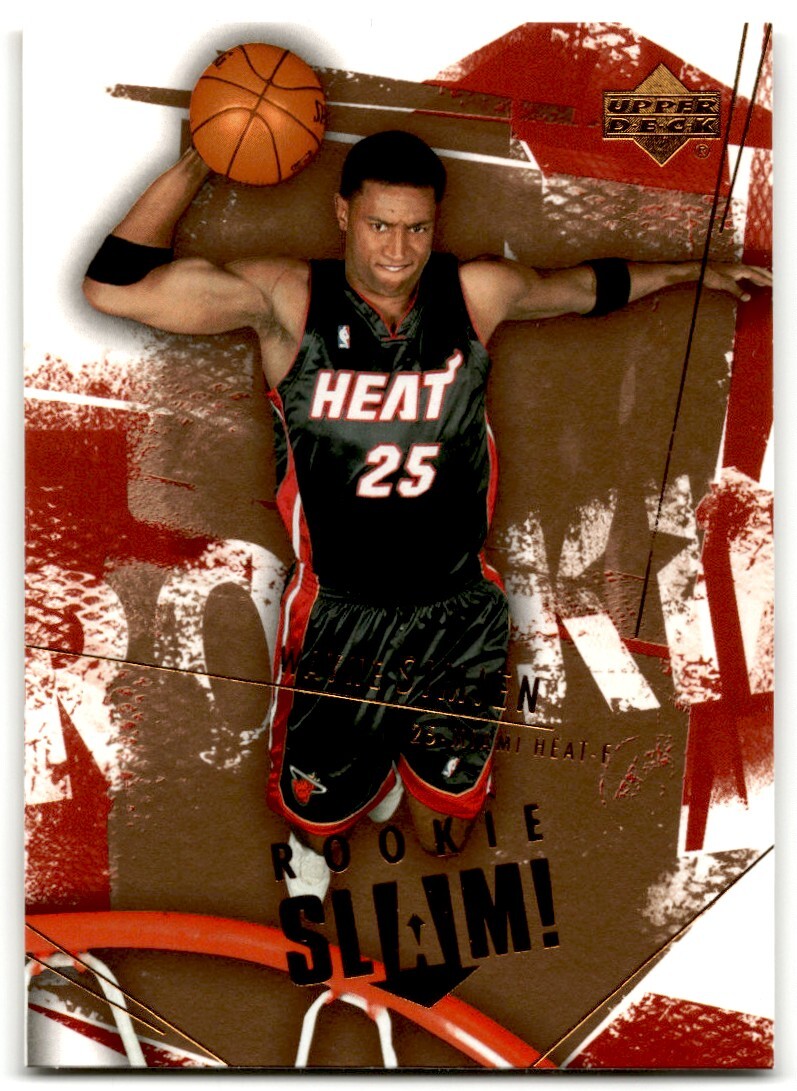 2005-06 Upper Deck Slam Wayne Simien Rookie Miami Heat #107