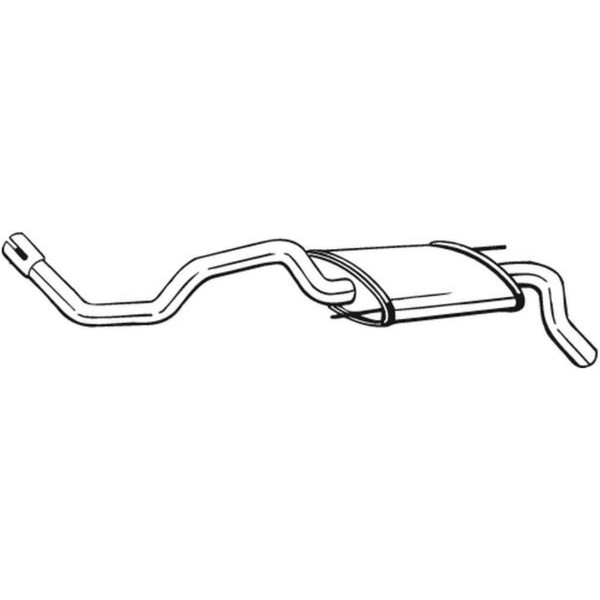 Bosal EndschalldäMpfer SchalldäMpfer Passend FüR VW Polo 233-639-image