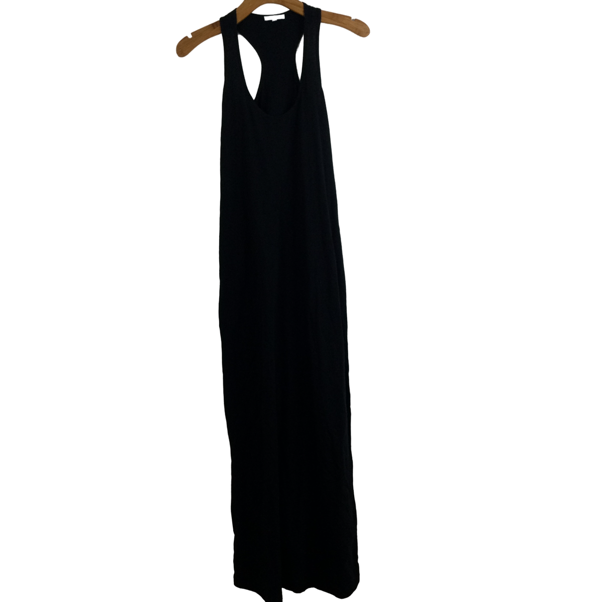 black tank maxi dress cotton Morris Maxi Dress Black / XS