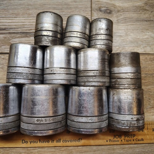 SK Socket Set, 3/4 Drive, 12 Point, 11 Piece SET 1-1/16 - 2 inch - Picture 5 of 22