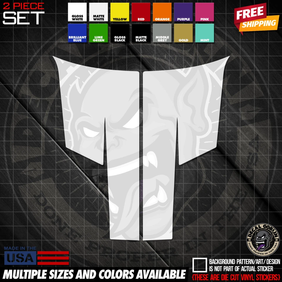 Виниловые наклейки этикетка графика для Dodge подходит Challenger капот полоски 2015-2023 - Изображение 4 из 4