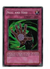 NULL AND VOID SOD-EN057 UNLIMITED Yugioh TCG LP-MP