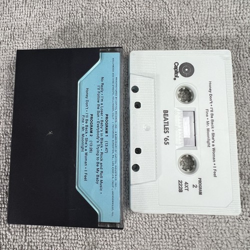 🔥 MINT! BEATLES '65 - Album Cassette Tape Original Capital Records. ~ CLEAN! - Picture 2 of 10