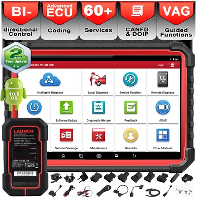 LAUNCH X431 PRO3S+ Profi OBD2 Diagnosegerät ALLE SYSTEM KFZ Scanner ADAS ABS