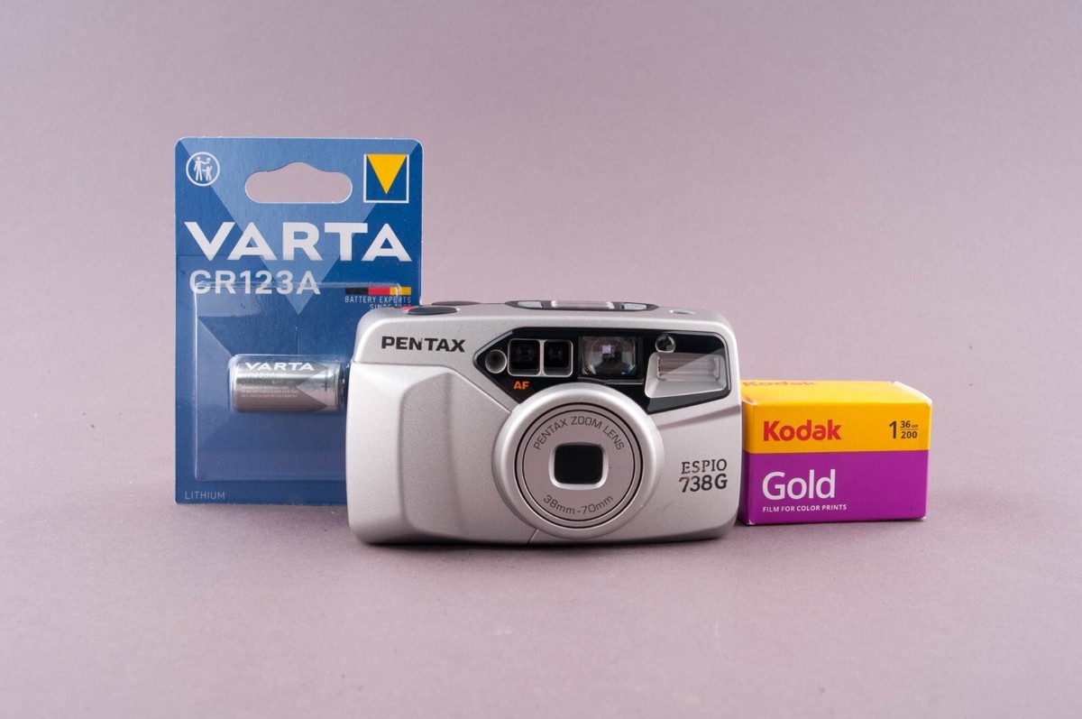 Pentax Espio 738G 35mm Point&Shoot Film Camera | eBay