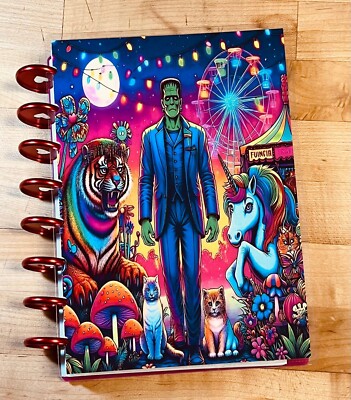 Colorful Halloween 80s Inspired Cover Set 4 use w/ TUL/Arc (8 disc) Planner-