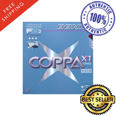 Donic Coppa X1 Turbo Platin Table Tennis Rubber We Will Ship in 10 Business Days
