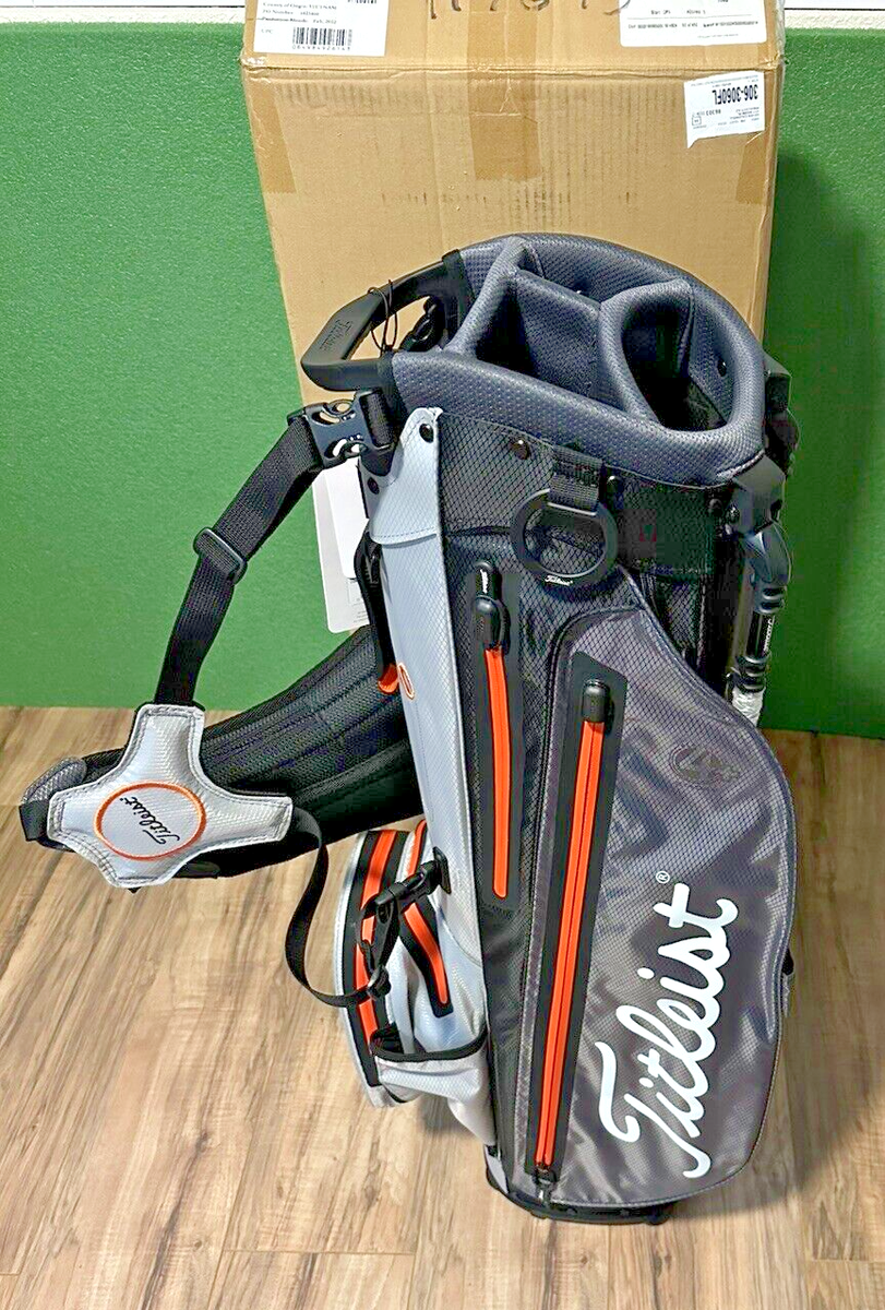 NEW! Titleist Players 4 STADRY Golf Stand Bag Charcoal Gray NEW! Titleist Players 4 STADRY Golf Stand Bag Charcoal Gray