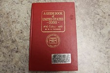 1987 R.S.YEOMAN UNITED STATES COINS REDBOOK, 40'TH EDITION, NICE USED CONDITION