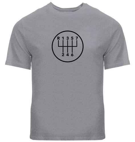 Manual Transmission Shift Pattern 7 Speed Stick Shirts Unisex Mens Tee T-Shirt - Picture 14 of 34