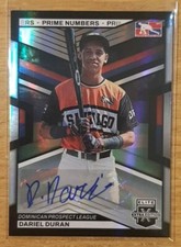 2023 ELITE EXTRA EDITION PRIME NUMBERS SIGNATURES DARIEL DURAN #199 DPL 166/200