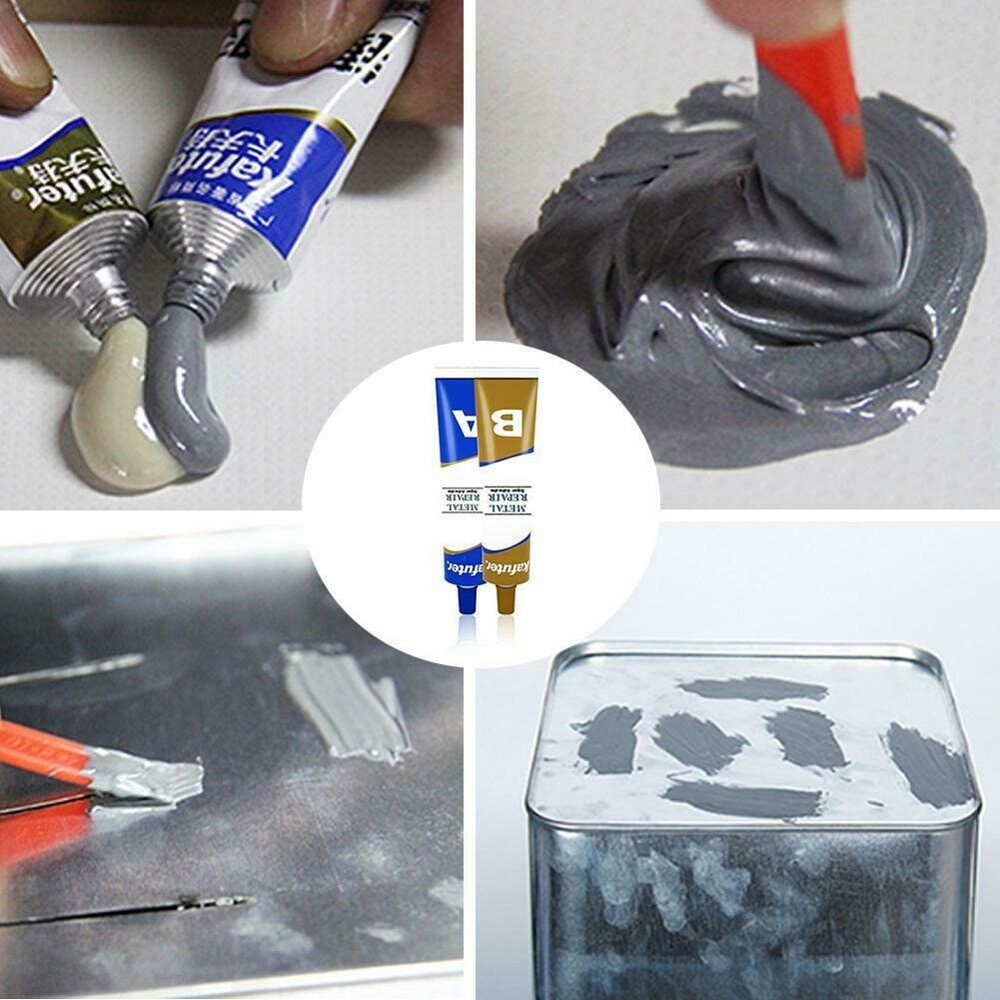 2Pcs Kafuter 60g Industrial Heat Resistance Cold Weld Metal Repair