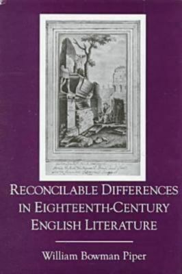 Reconcilable Differences in Eighteenth-Century English Literature by 