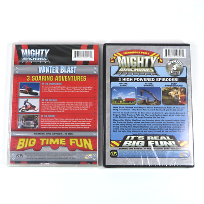 Mighty Machines (DVD) - Tremendous Tools & Winter Blast - 2 DVDs