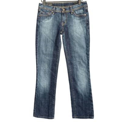 Jean Femme Citizens Of Humanity Taille 29 - Modèle 'Dark Fade By Jerome Dahan' Dani Cropped - Occasion Très Bon état
