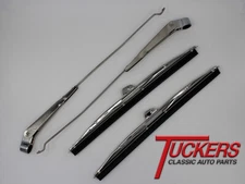 1947 - 1953 Chevy C10 Pickup Truck 10 Inch Windshield Wiper Blade & Arm Set