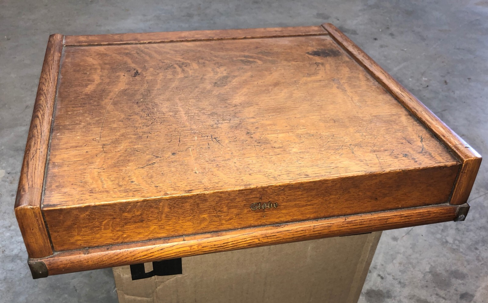 Vintage Stacking Globe File eBay