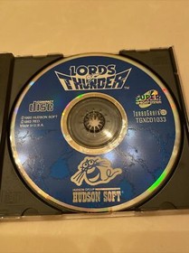Lords of Thunder Turbografx CD Turbo Grafx Duo TTI HUDSON SOFT COMPLETE TESTED