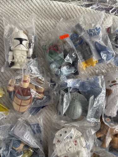 Burger King Star Wars Lote 30 Juguetes Promocionales Sellados Episodio 3 Coleccionables - Imagen 4 de 11