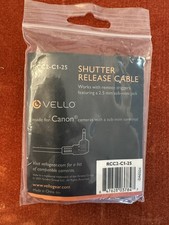 Vello Cable Lot   RCC-C2-25 Remote Shutter cable for Canon  RCC-N2 for Nikon
