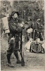Old postcard 73 CHAMBERY - ALPINE HUNTER FACTION