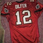 '90s TRENT DILFER TAMPA BAY BUCCANEERS AUTHENTIC NFL PRO LINE JERSEY 50 ADIDAS 