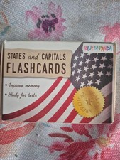 States And Capitals Flash Cards.