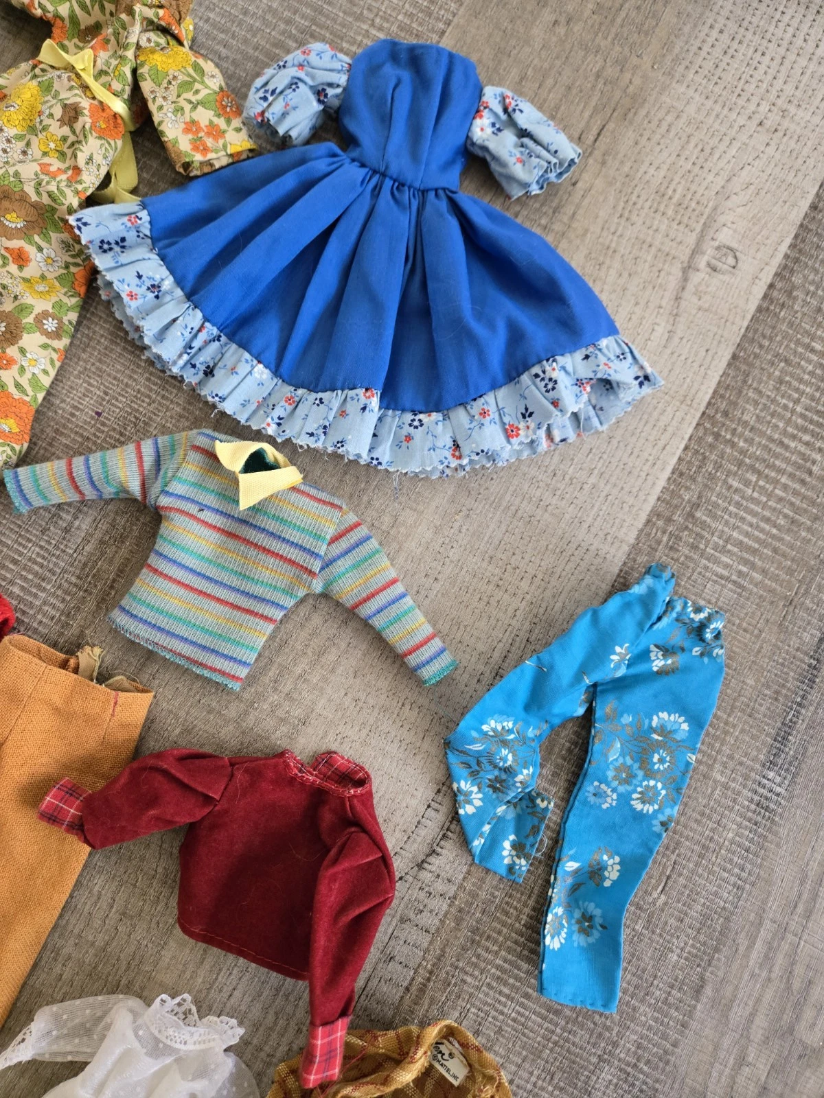 mattel vintage barbie ken clothing lot 