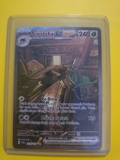 Pokémon TCG Sinistcha EX Card 210/167 SV Twilight Masquerade Sir NM Condition