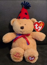 Ty Beanie Babies - Fun The Bear - 20th Anniversary