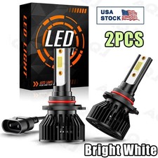 Led Headlight Kit 9006 6000k White Bulbs Low Beam For Honda Accord 1990-2001