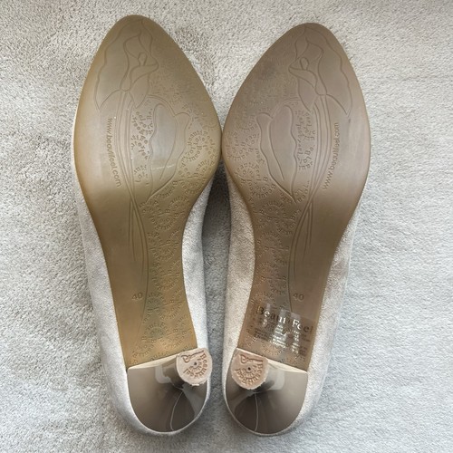 BeautiFeel Passion Tan Beige Suede Pump Women EU 40 US 9 Comfort Classic Style - Picture 14 of 16