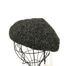 Old Joe Oldjoe Tag 24Aw Slub Tweed Rover Beret 7 1/4 Graphite Basket Bl4