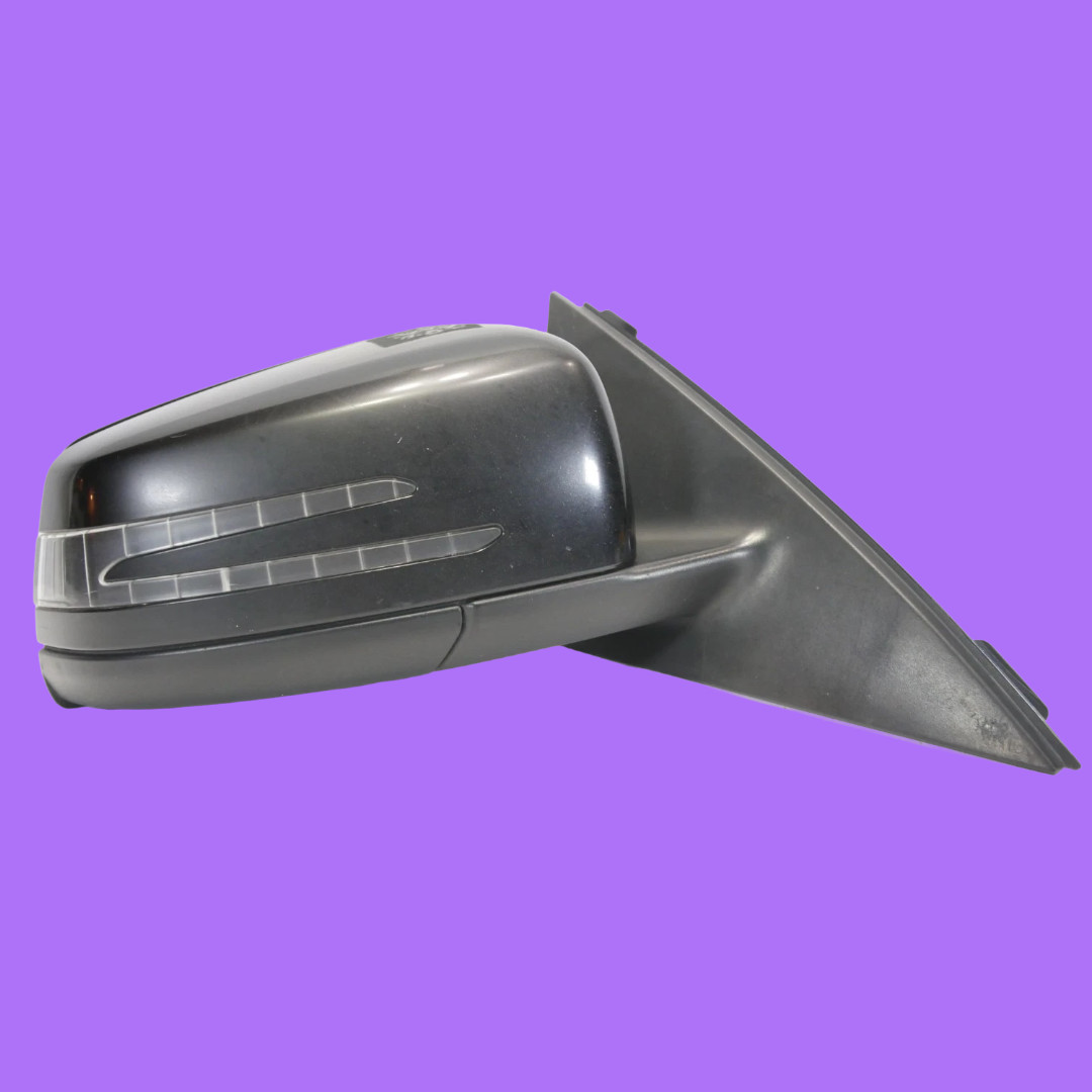 🟩2012-2014 Mercedes W204 Coupe Right Passenger Side Door Mirror Black OEM