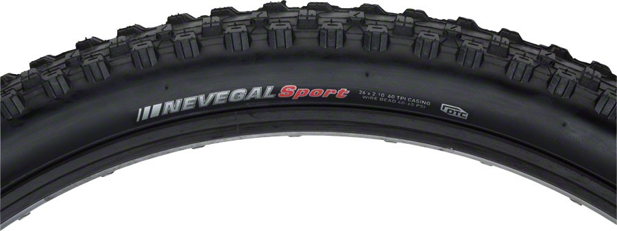 Kenda Nevegal Sport 26x2.1 Mountain Bike Tire - Steel Bead, Dual Tread