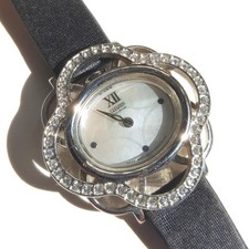 CITIZEN Eco-Drive Crystals Mother of Pearl Women's Watch Needs a Battery