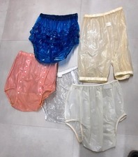 Lot de 5 culottes plastique pvc  L et XL