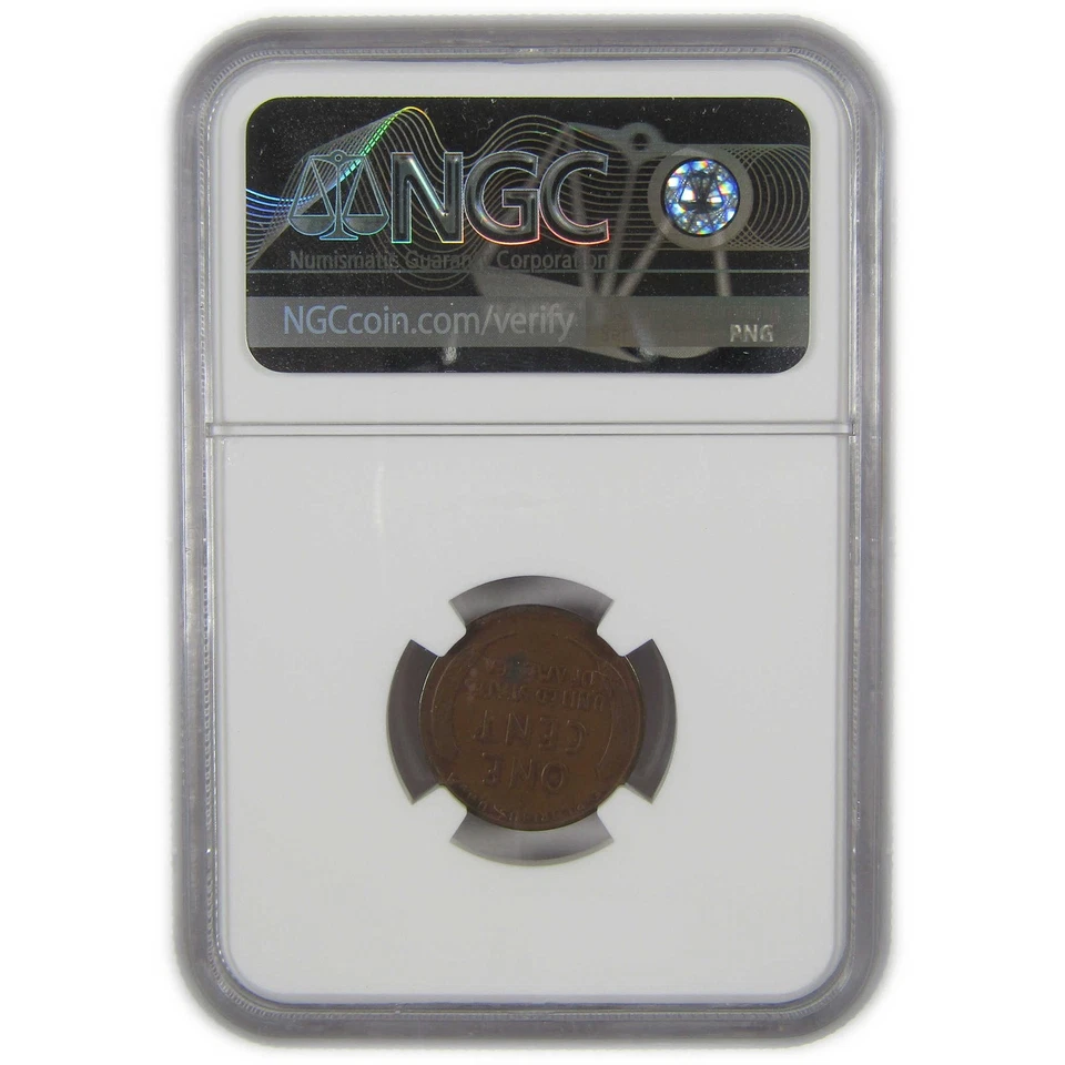 1924 D Lincoln Wheat Cent F 15 BN NGC Penny 1c Coin SKU:I20304 - Image 2 of 4