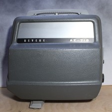 Vintage Revere AZ-718 8mm Film Movie Projector Gray Complete w/Case